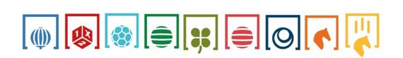logotipos de juegos de azar